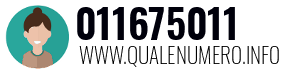 Numero di telefono 011675011 011675011