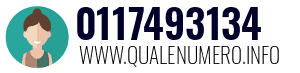 Numero di telefono 0117493134 0117493134
