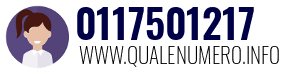 Numero di telefono 0117501217 0117501217