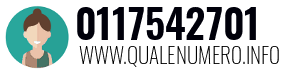Numero di telefono 0117542701 0117542701