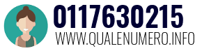 Numero di telefono 0117630215 0117630215