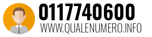 Numero di telefono 0117740600 0117740600
