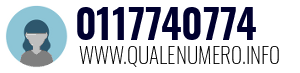 Numero di telefono 0117740774 0117740774