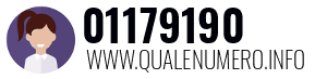 Numero di telefono 01179190 01179190