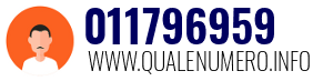 Numero di telefono 011796959 011796959