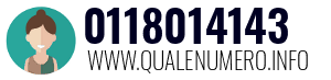 Numero di telefono 0118014143 0118014143