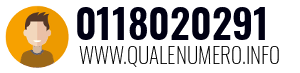 Numero di telefono 0118020291 0118020291