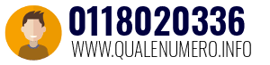 Numero di telefono 0118020336 0118020336