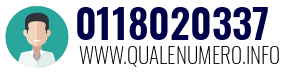 Numero di telefono 0118020337 0118020337