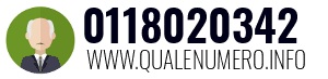 Numero di telefono 0118020342 0118020342