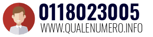Numero di telefono 0118023005 0118023005