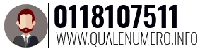 Numero di telefono 0118107511 0118107511