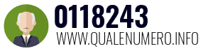Numero di telefono 0118243 0118243