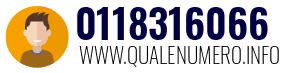 Numero di telefono 0118316066 0118316066