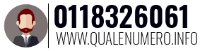 Numero di telefono 0118326061 0118326061