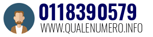 Numero di telefono 0118390579 0118390579