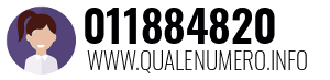Numero di telefono 011884820 011884820