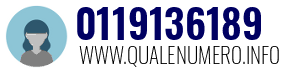Numero di telefono 0119136189 0119136189