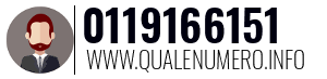 Numero di telefono 0119166151 0119166151
