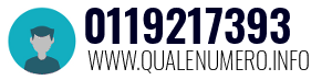 Numero di telefono 0119217393 0119217393