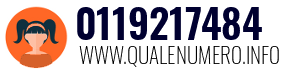 Numero di telefono 0119217484 0119217484