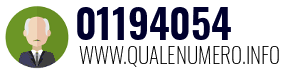 Numero di telefono 01194054 01194054