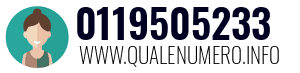 Numero di telefono 0119505233 0119505233