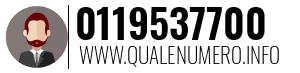 Numero di telefono 0119537700 0119537700
