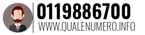 Numero di telefono 0119886700 0119886700