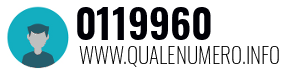 Numero di telefono 0119960 0119960