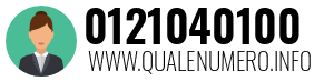 Numero di telefono 0121040100 0121040100