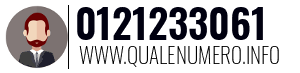 Numero di telefono 0121233061 0121233061