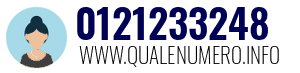 Numero di telefono 0121233248 0121233248