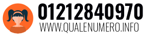 Numero di telefono 01212840970 01212840970