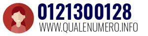Numero di telefono 0121300128 0121300128