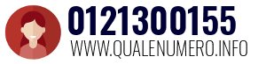 Numero di telefono 0121300155 0121300155