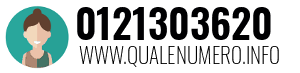 Numero di telefono 0121303620 0121303620