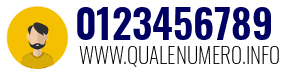 Numero di telefono 0123456789 0123456789