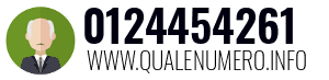 Numero di telefono 0124454261 0124454261