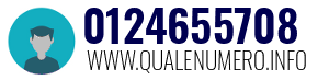 Numero di telefono 0124655708 0124655708
