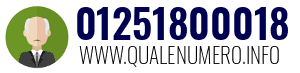 Numero di telefono 01251800018 01251800018