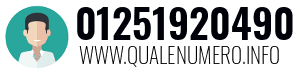 Numero di telefono 01251920490 01251920490