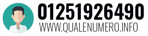 Numero di telefono 01251926490 01251926490