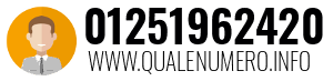 Numero di telefono 01251962420 01251962420