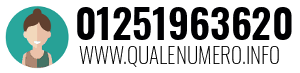 Numero di telefono 01251963620 01251963620