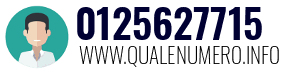 Numero di telefono 0125627715 0125627715