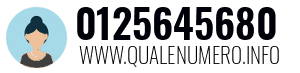 Numero di telefono 0125645680 0125645680