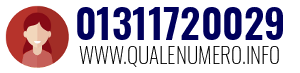 Numero di telefono 01311720029 01311720029