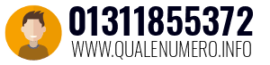 Numero di telefono 01311855372 01311855372