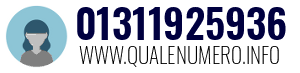 Numero di telefono 01311925936 01311925936